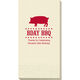BBQ Pig Guest Towels Image 1 of 2